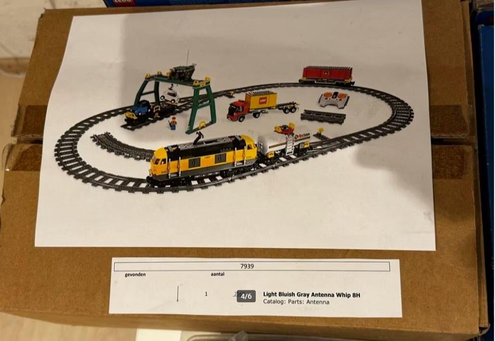 treinset 7939, Ophalen, Gebruikt, Complete set, Lego