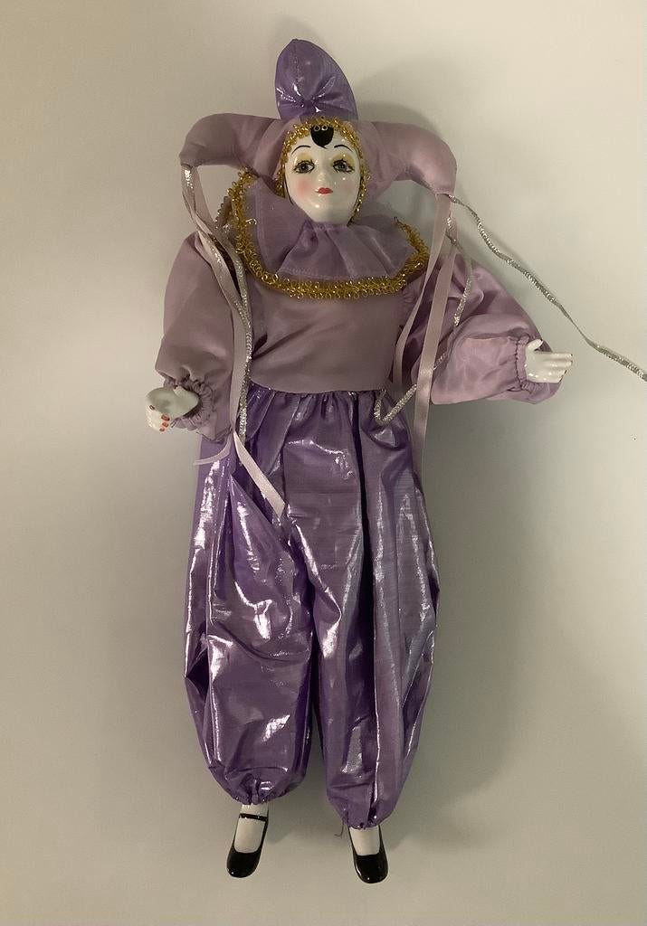 Pierrot vintage en porcelaine fait main, Enlèvement, Neuf