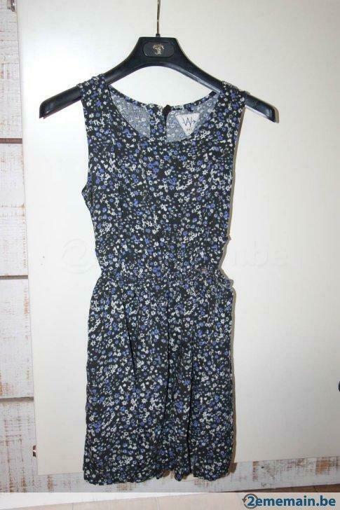robe fleurie ikks taille s ou 158 cm, Robe ou Jupe, Enlèvement ou Envoi, IKKS, Utilisé