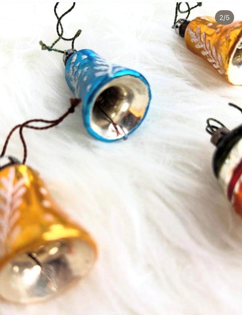 Oude kerstklokjes en ton, Diversen, Ophalen of Verzenden