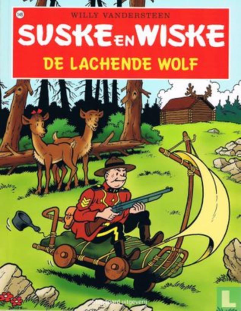 de lachende wolf, Boeken, Stripverhalen, Nieuw, Eén stripboek, Ophalen of Verzenden