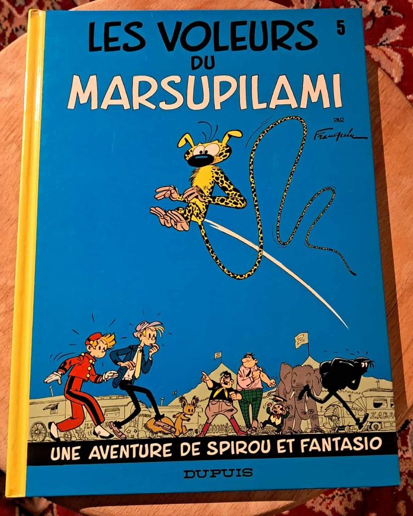 Spirou et Fantasio - Les Voleurs du Marsupilami, Enlèvement ou Envoi, Une BD, Utilisé, Franquin