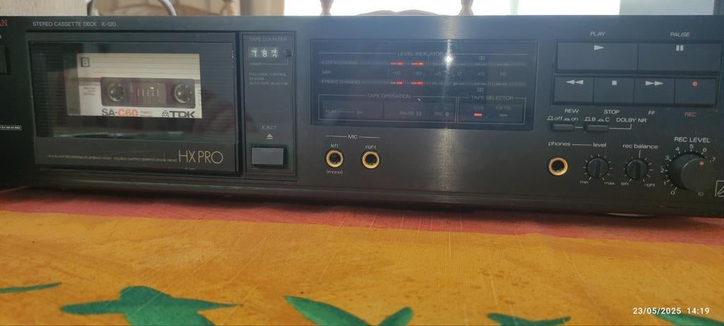 LUXMAN STEREO K7 K-120, Enlèvement