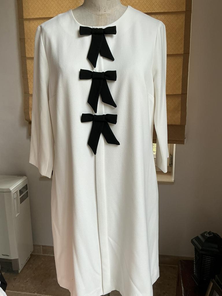 Nieuwe jurk van Xandres , maat 42, Kleding | Dames, Jurken, Ophalen of Verzenden, Nieuw, Maat 42/44 (L), Wit