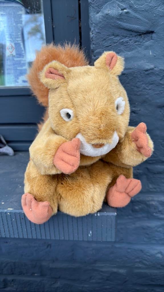 Eekhoorn, Kinderen en Baby's, Speelgoed | Knuffels en Pluche, Ophalen of Verzenden, Nieuw, Overige typen