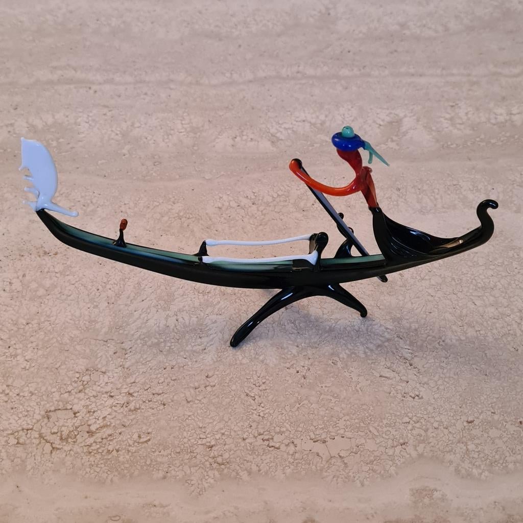 Gondola - Murano glas, Ophalen