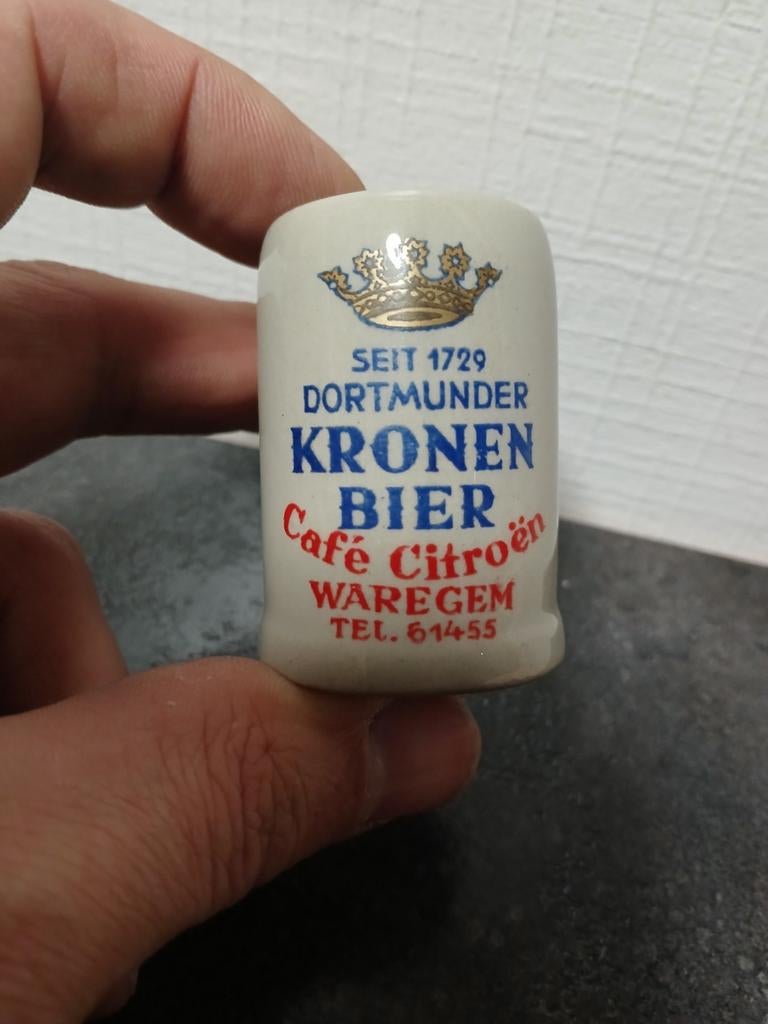 Bierpot kronen bier dortmunder, Verzamelen, Biermerken, Ophalen of Verzenden, Zo goed als nieuw