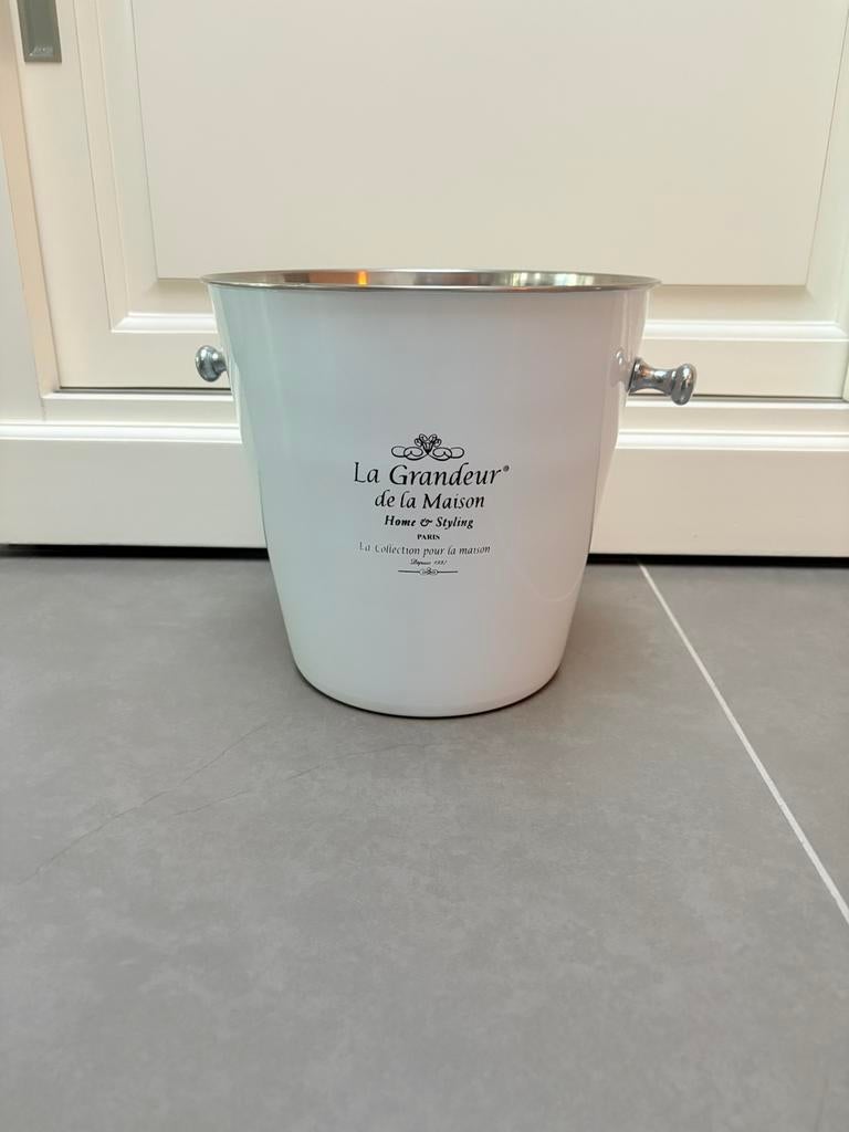 Champagne ijsemmer La Grandeur de la maison, Huis en Inrichting, Ophalen, Nieuw, Met handgreep