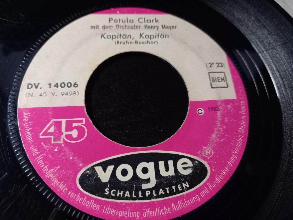 Petula Clark‎ — Monsieur / Capitaine Captain '7, Enlèvement ou Envoi, Utilisé, Pop