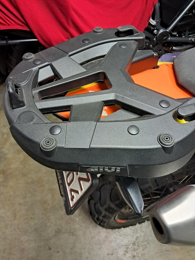 Ktm topkofferdrager givi, Motoren, Accessoires | Koffers en Tassen, Ophalen of Verzenden