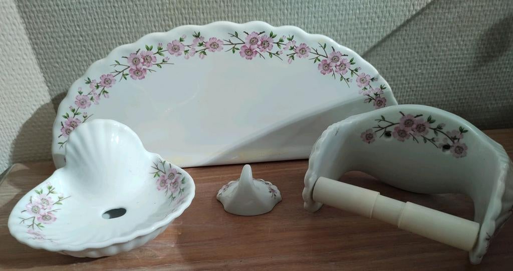 Badkamer/toilet accessoires - Porcelaine de Paris, Ophalen