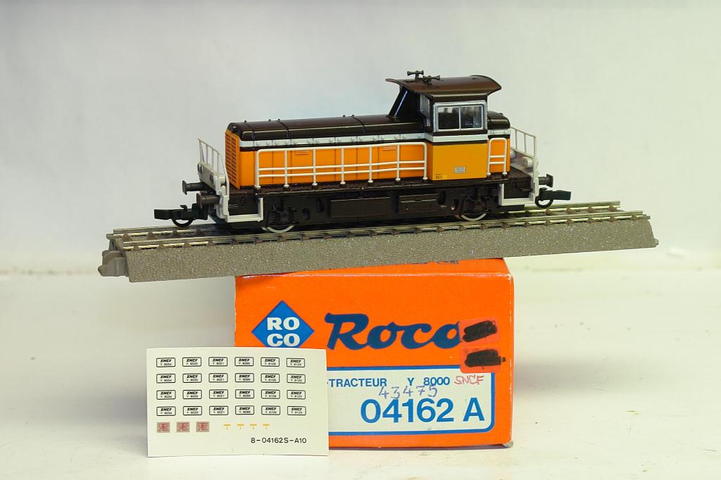 ROCO LOCOTRACTEUR Y8000 SNCF 04162A / 43475 HO CC/DC, Analogique, Enlèvement ou Envoi, Roco, Locomotive