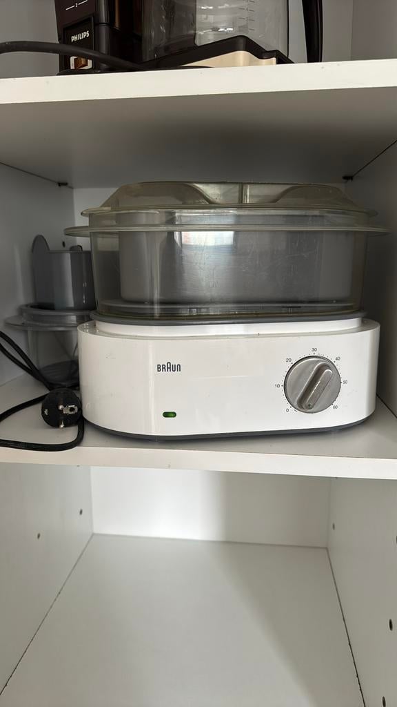 Braun stoomkoker, Elektronische apparatuur, Stoomapparaten, Ophalen of Verzenden, Gebruikt