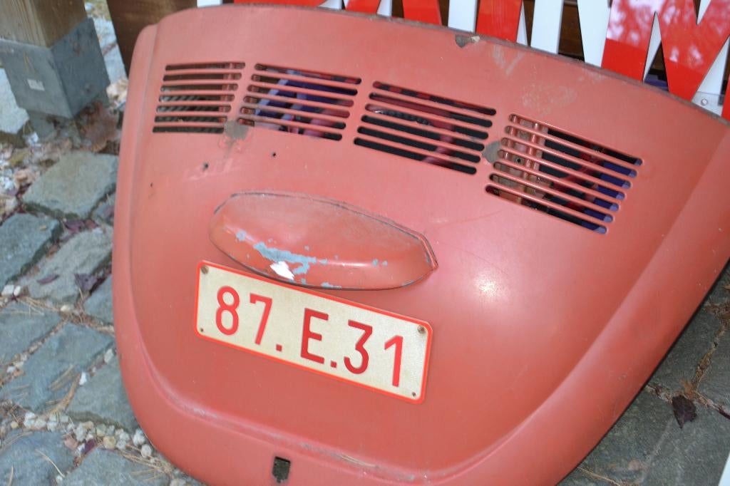 achterklep VW Kever, Ophalen, Gebruikt