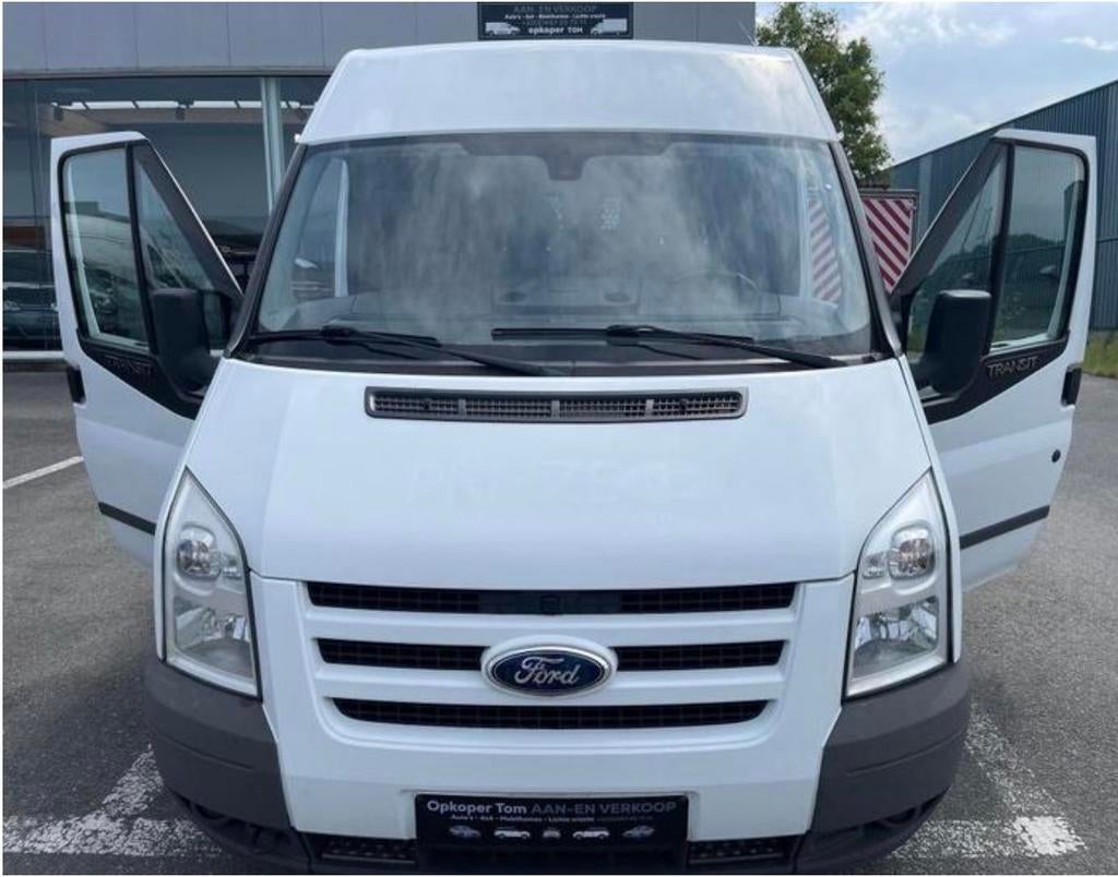 Ford transit 185:336km 2.2 diesel euro 4 100pk   2011, Auto's, Bestelwagens en Lichte vracht, Stof, Elektrische ramen, Wit, Bedrijf