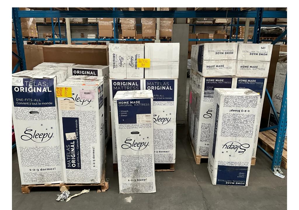 Nouveau ! Matelas Sleepy de toutes tailles, Neuf, Autres dimensions, Matelas, Enlèvement ou Envoi
