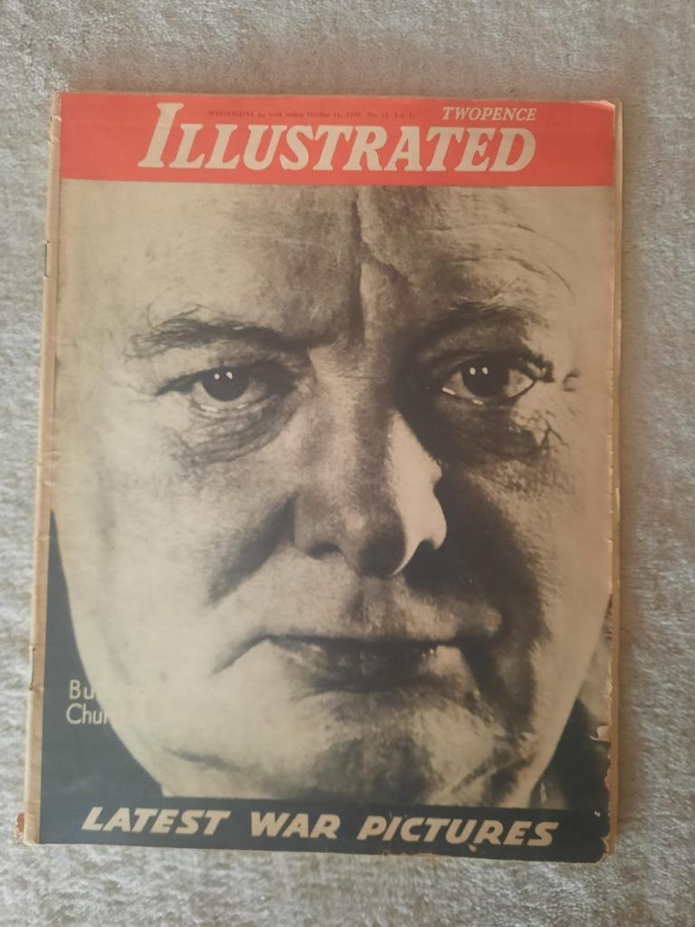 Match en Illustrated, 7 edities 1938-1940, Ophalen of Verzenden, Algemeen, Tweede Wereldoorlog, Gelezen