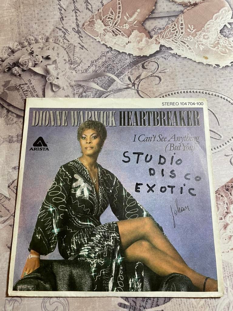 Dionne warwick -heartbreaker, Ophalen of Verzenden