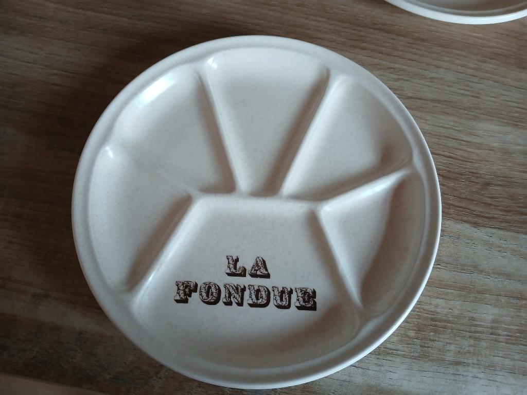 assiettes à fondue, Elektronische apparatuur, Fonduesets, Ophalen, Gebruikt, Fondue-accessoires