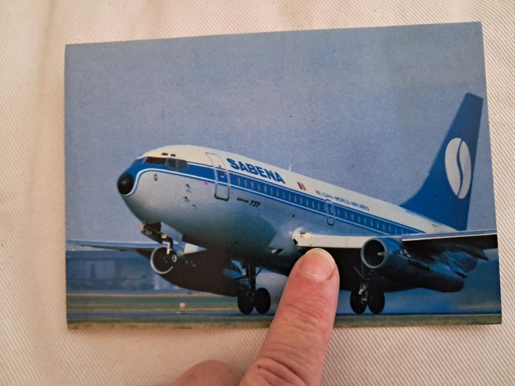 Puissance décrite : avion Sabena, Boeing 737, Enlèvement ou Envoi, Comme neuf