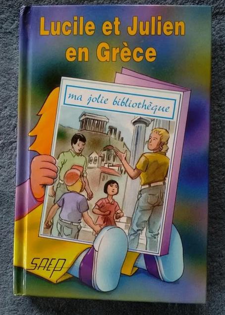 "Lucile et Julien en Grèce" Micheline Genzling (1995), Enlèvement ou Envoi, Fiction général, Comme neuf, Micheline Genzling