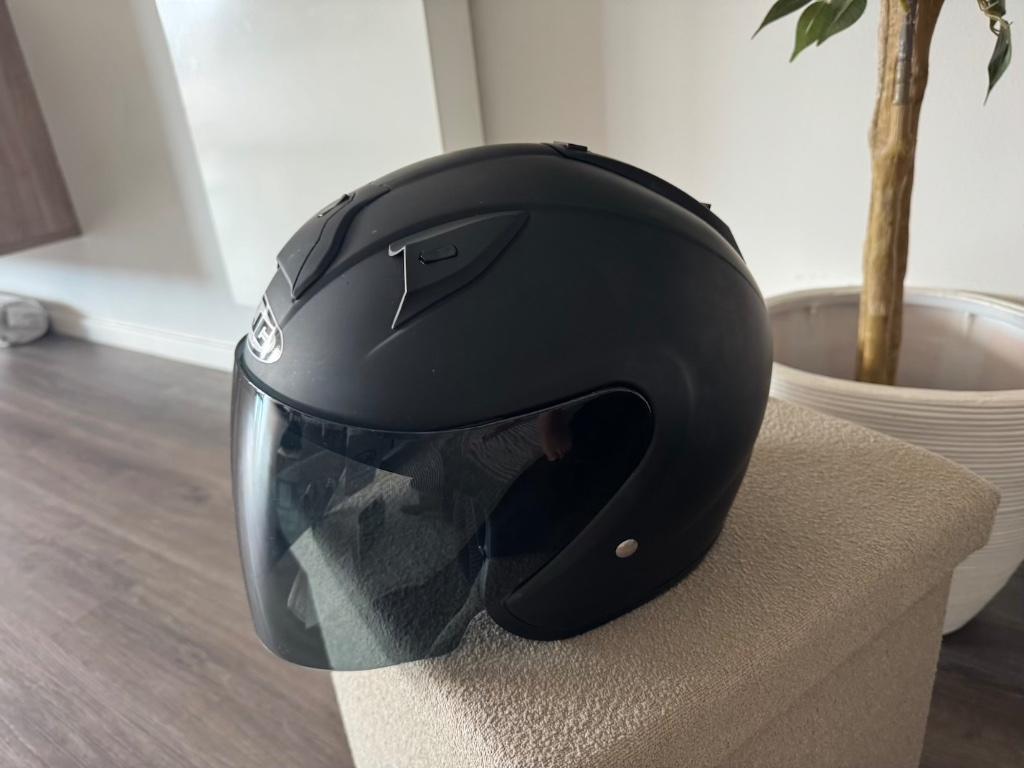 HJC Jethelm IS 33 URBY met smoked visier, Ophalen, M, Tweedehands, HJC