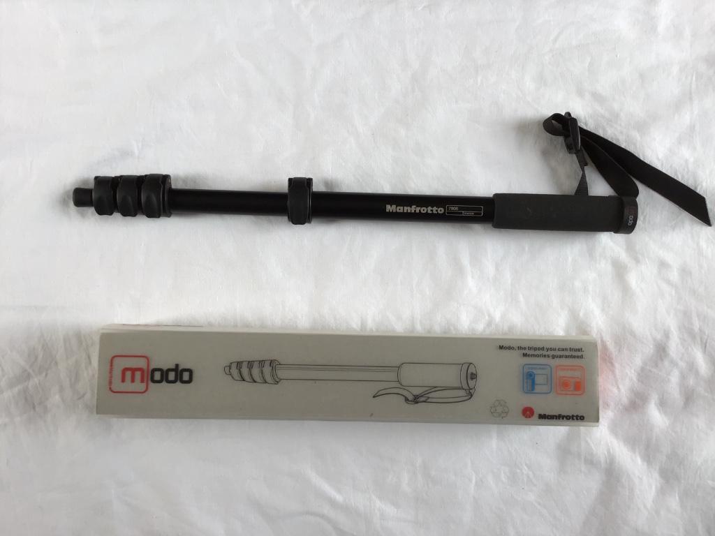 Monopode Modo Manfrotto, TV, Hi-fi & Vidéo, Enlèvement, Comme neuf, Pied