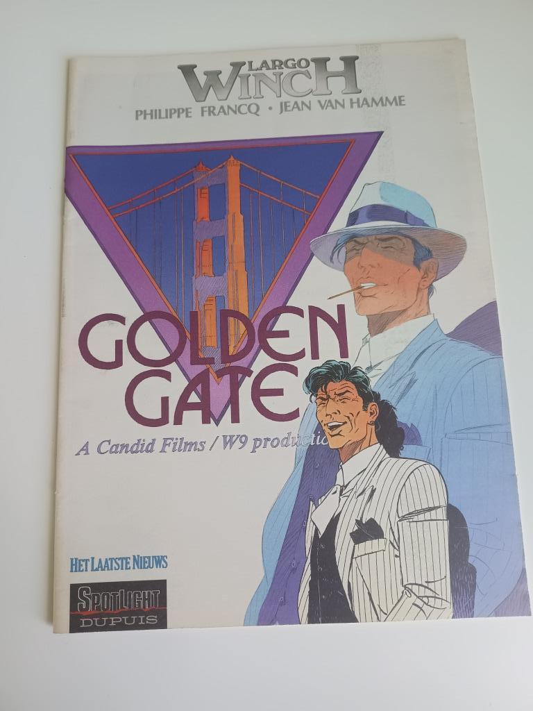 Largo Winch - Golden Gate, Boeken, Stripverhalen, Zo goed als nieuw, Eén stripboek, Ophalen of Verzenden
