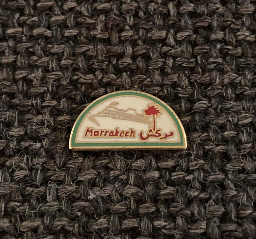 PIN - MARRAKECH - MAROKKO, Verzenden, Gebruikt, Stad of Land, Speldje of Pin