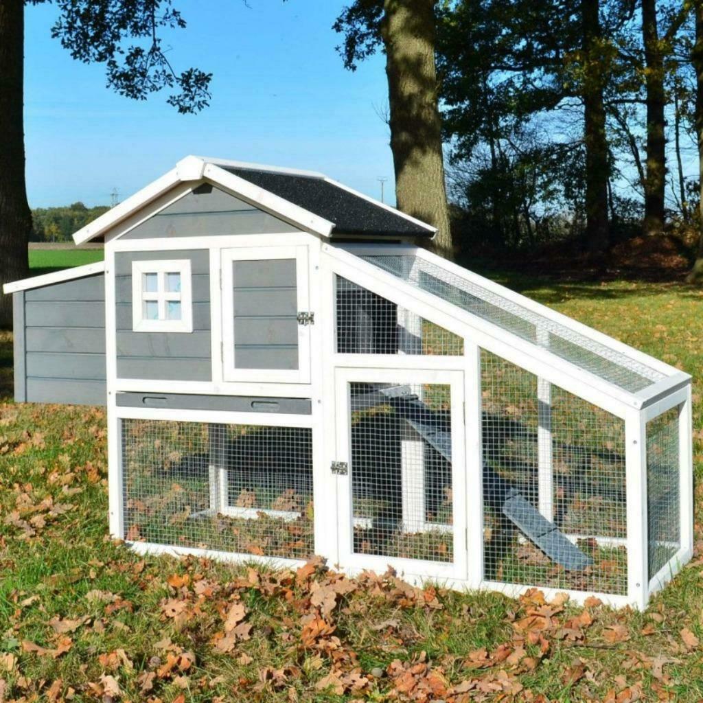 Poulailler XXL abri poule maison poule cabane poule coq NEUF, Dieren en Toebehoren, Pluimvee | Toebehoren, Nieuw, Kippenhok of Kippenren