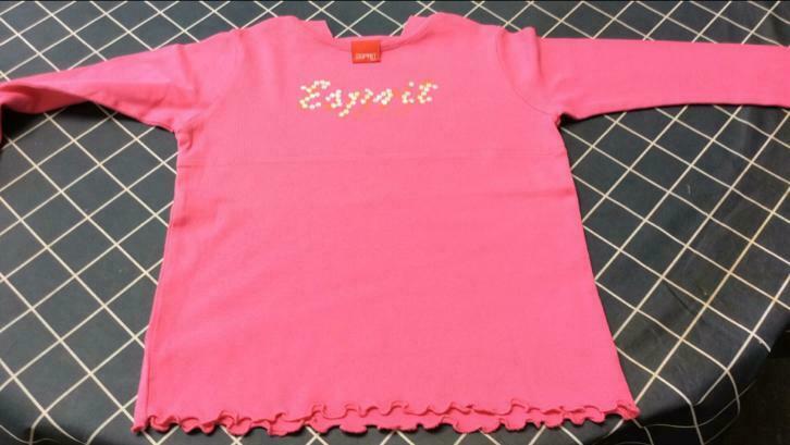 Splinternieuw, roze pulletje van ESPRIT., Kinderen en Baby's, Kinderkleding | Maat 128, Meisje, Trui of Vest, Nieuw, Ophalen of Verzenden