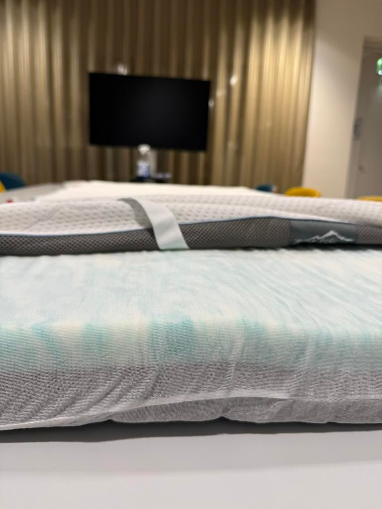 Topper matras 180x200 cm topdekmatras Nieuw, Wit, Ophalen of Verzenden, 180 cm, 200 cm