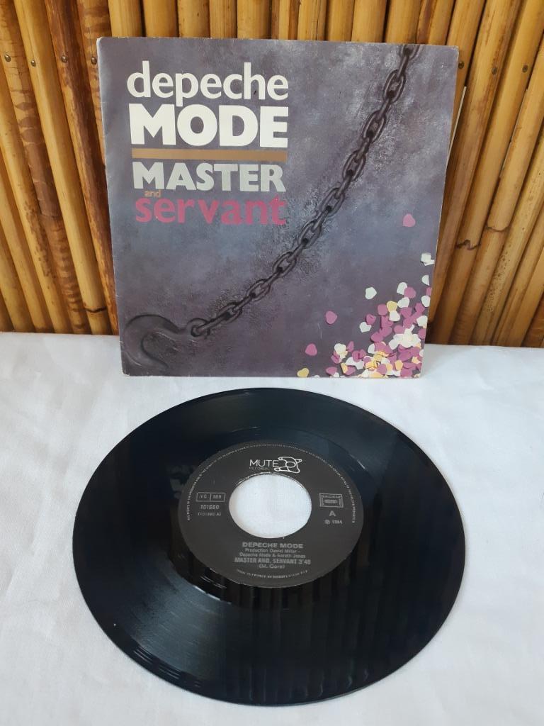 45t/7" Depeche Mode "Master and Servant" Mute Records 1984, Enlèvement ou Envoi, Utilisé, Autres formats