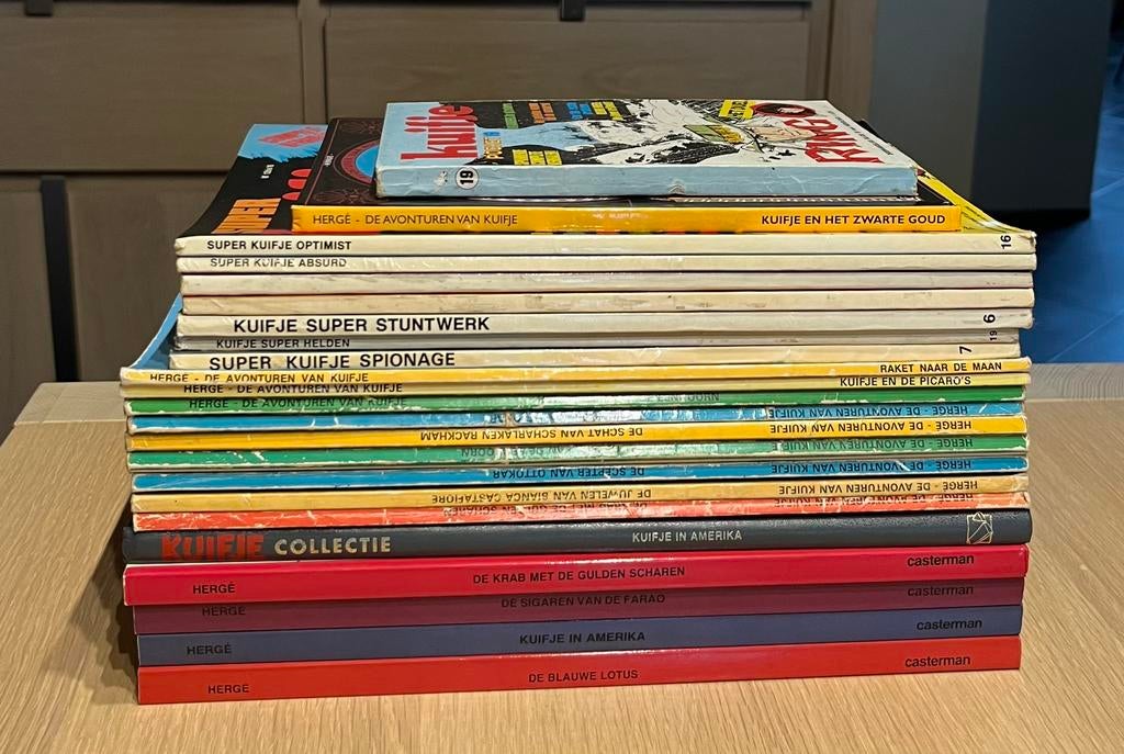 Kuifje, Boeken, Meerdere stripboeken, Ophalen of Verzenden