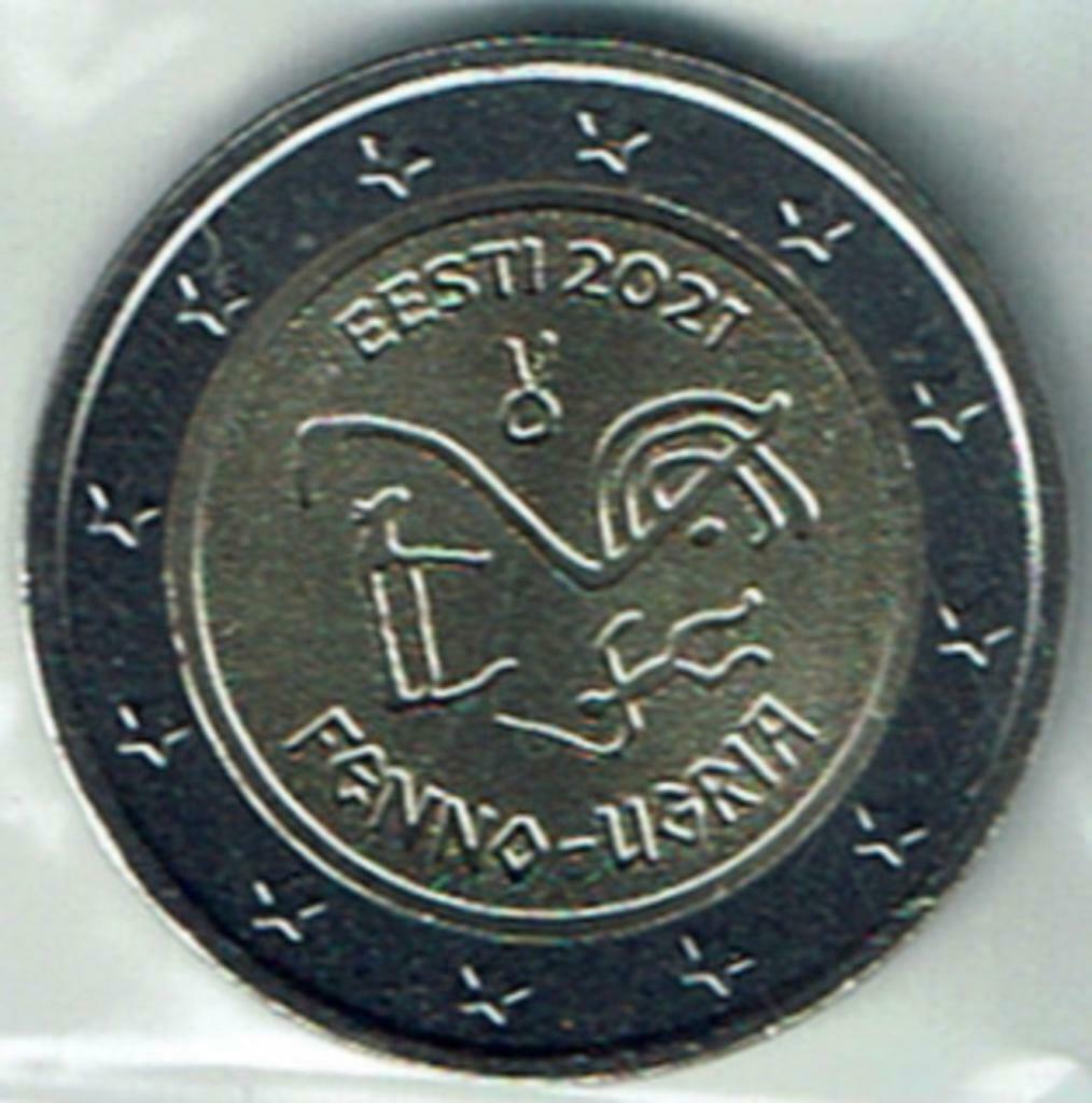 2 euros Estonie 2021 Peuples Finno-Ougriens UNC, Timbres & Monnaies, Monnaies | Europe | Monnaies euro, Envoi, Estonie, 2 euros