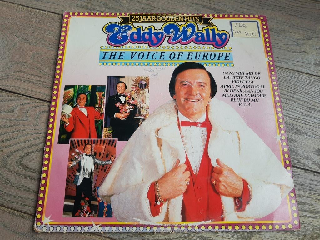 Lp - Eddy Wally - the voice of Europe, Ophalen of Verzenden