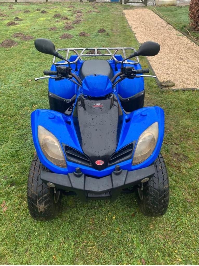 Kymco mxu 250 quad opknappertje, Motos