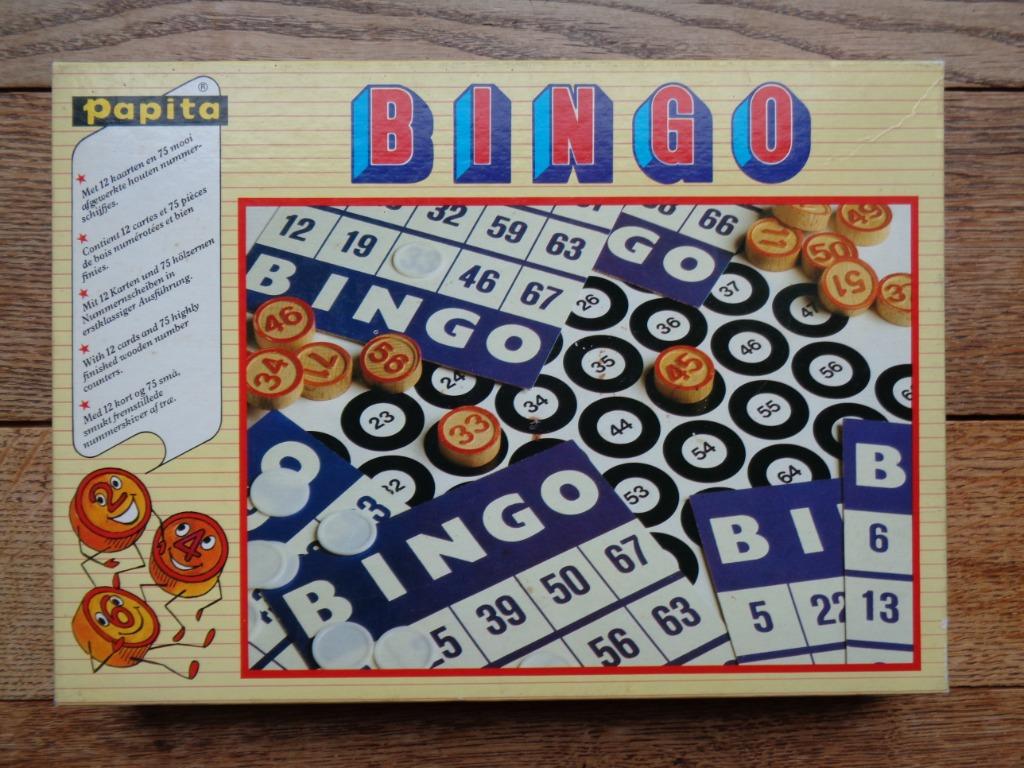Bingo, Hobby & Loisirs créatifs, Cinq joueurs ou plus, Enlèvement ou Envoi, Utilisé, Papita