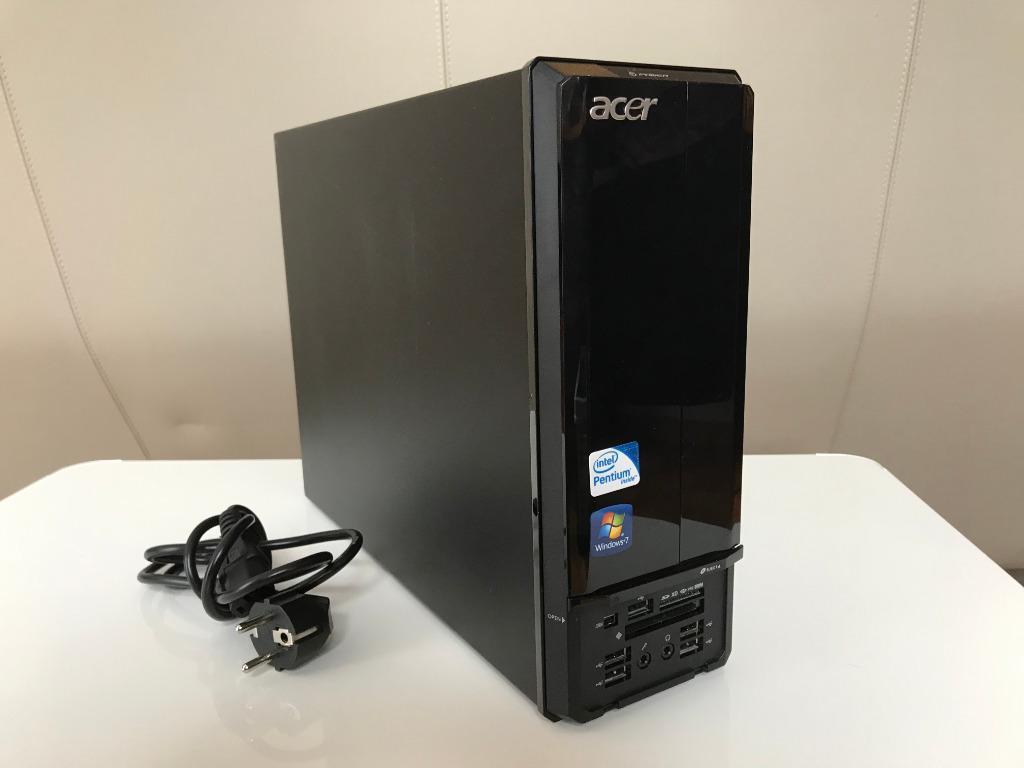 Desktop Acer Aspire AX3810, Computers en Software, Desktop Pc's, Gebruikt, 2 tot 3 Ghz, HDD, Minder dan 4 GB, Ophalen
