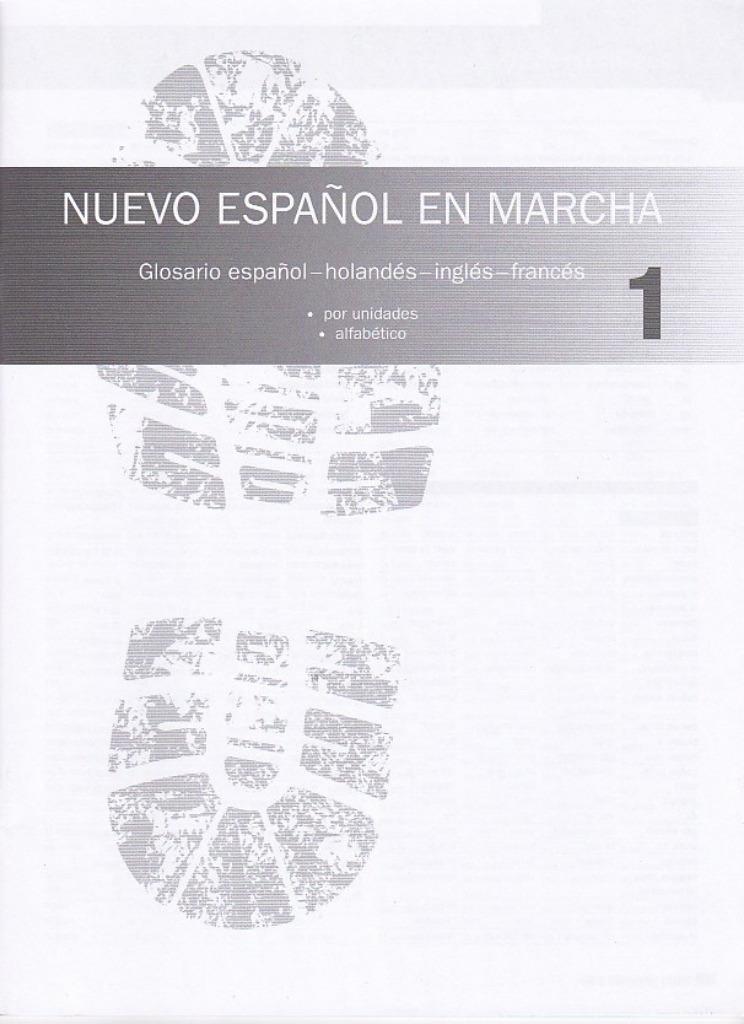 Nuevo Español en marcha. Glosario., Enlèvement ou Envoi, Autres niveaux, Comme neuf, Emma van Kampen