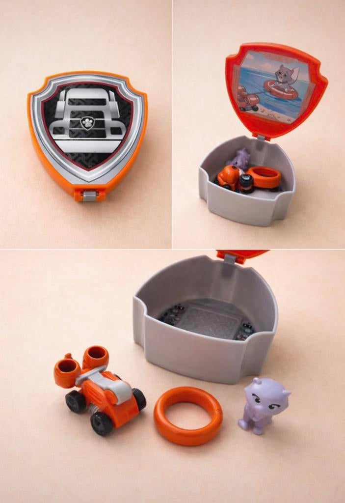 Paw Patrol mini speelset – draagbare opbergdoos, Kinderen en Baby's, Ophalen of Verzenden, Zo goed als nieuw
