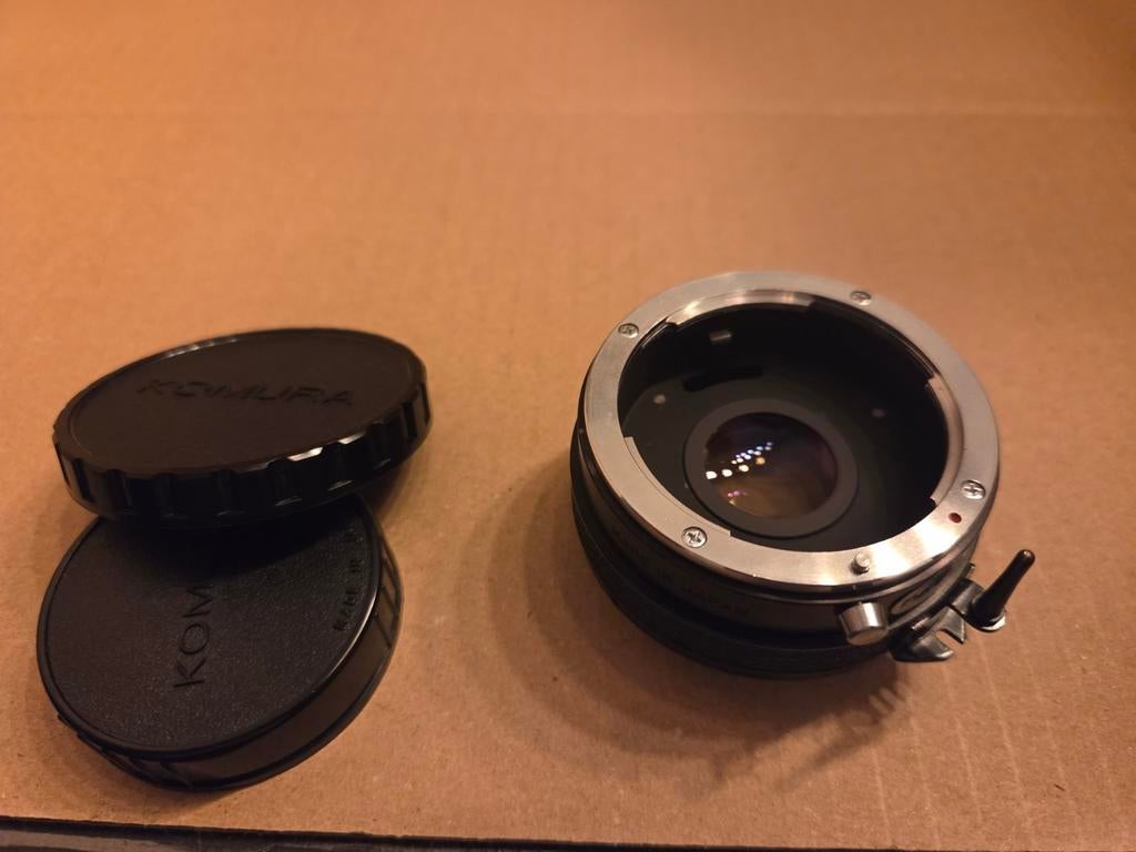 Komura Telemore95 for Nikon teleconverter, Audio, Tv en Foto, Ophalen of Verzenden, Zo goed als nieuw