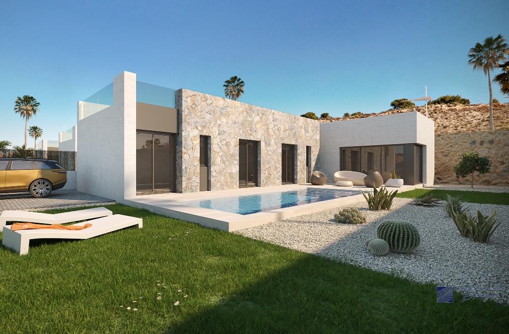 villa au bord du golf a vendre en espagne, Immo, Dorp, Spanje, Woonhuis, 3 kamers