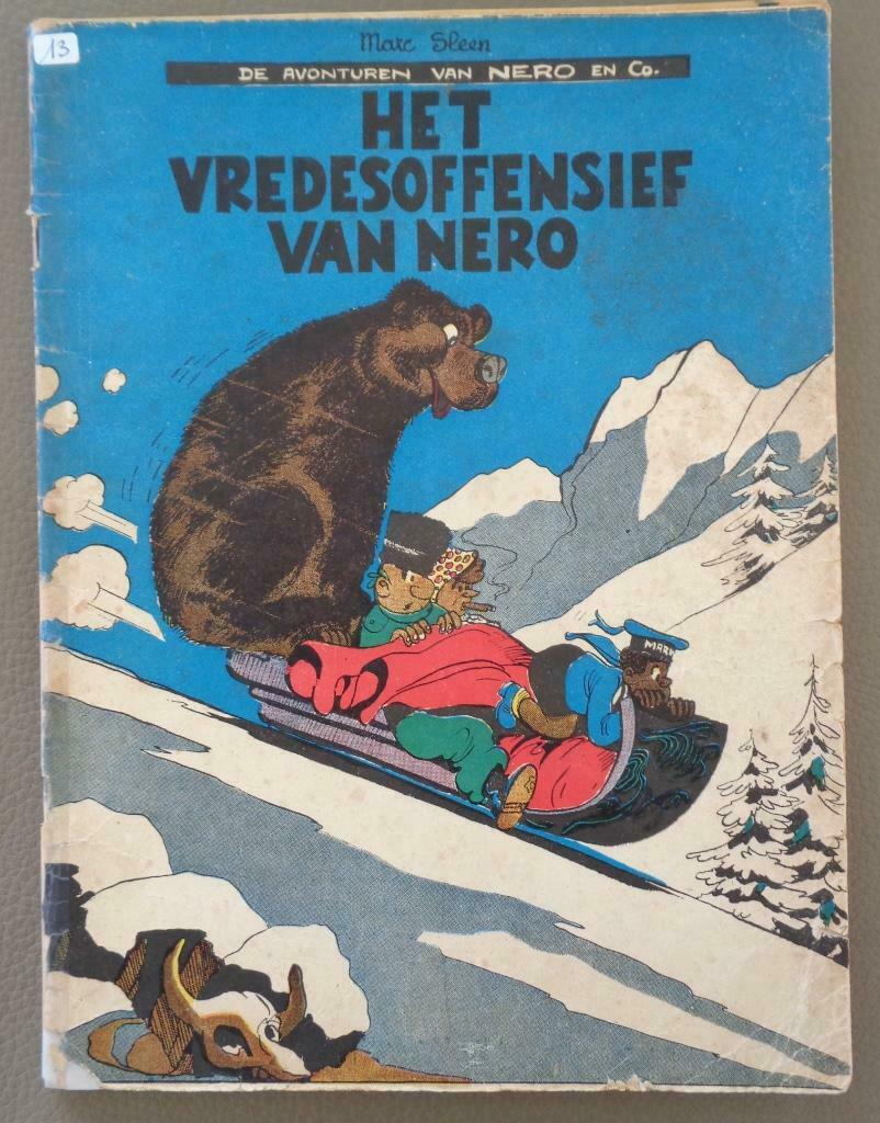 Nero - Het vredesoffensief van Nero - 3e druk 1956, Boeken, Ophalen of Verzenden, Gelezen