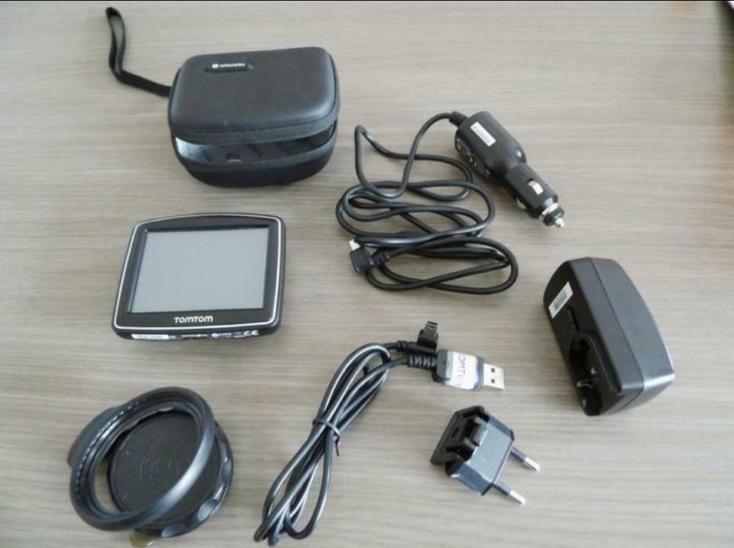 Tomtom kabels, tasje, houder, stekker, Enlèvement, Utilisé