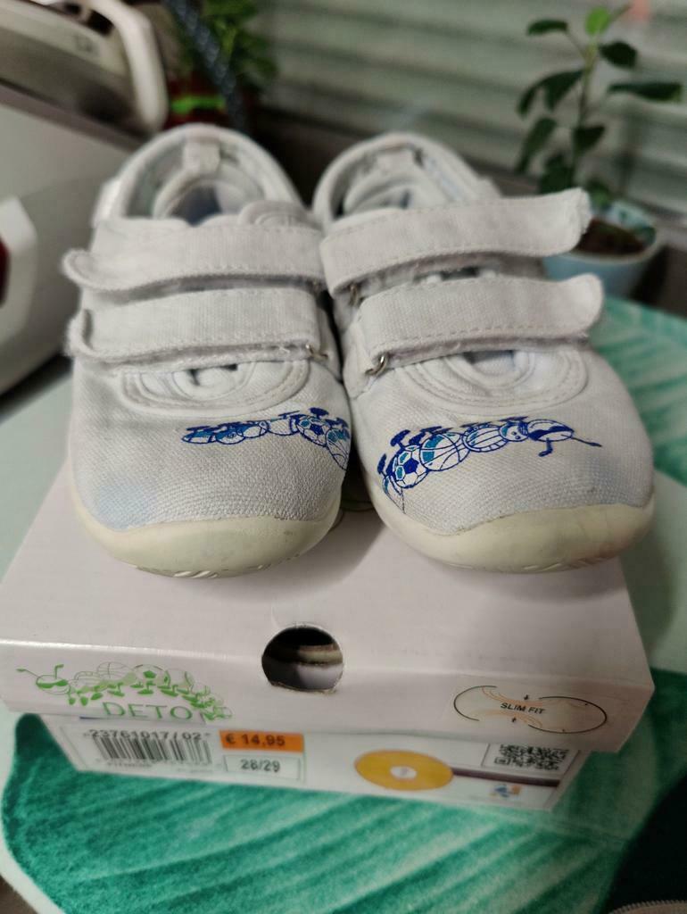 Turnpantoffels maat 28-29, Ophalen of Verzenden, Gebruikt, Wit, Turnschoenen