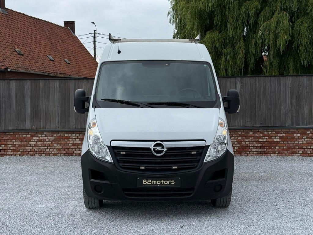 Opel Movano/L2H2/Navi/Climatisation/Galerie de toit/VAT/Atte, Autos, Entreprise, 3 places, 2500 kg, Noir