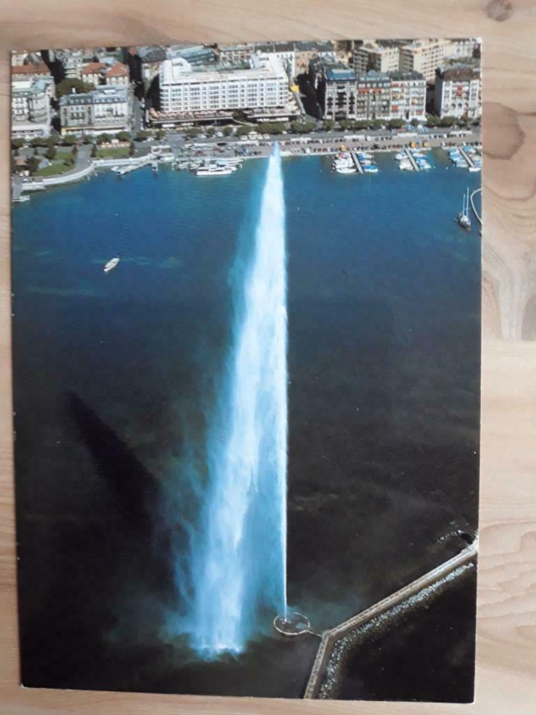 GENEVE (Suisse), Envoi, 1980 à nos jours, Affranchie, Europe autre