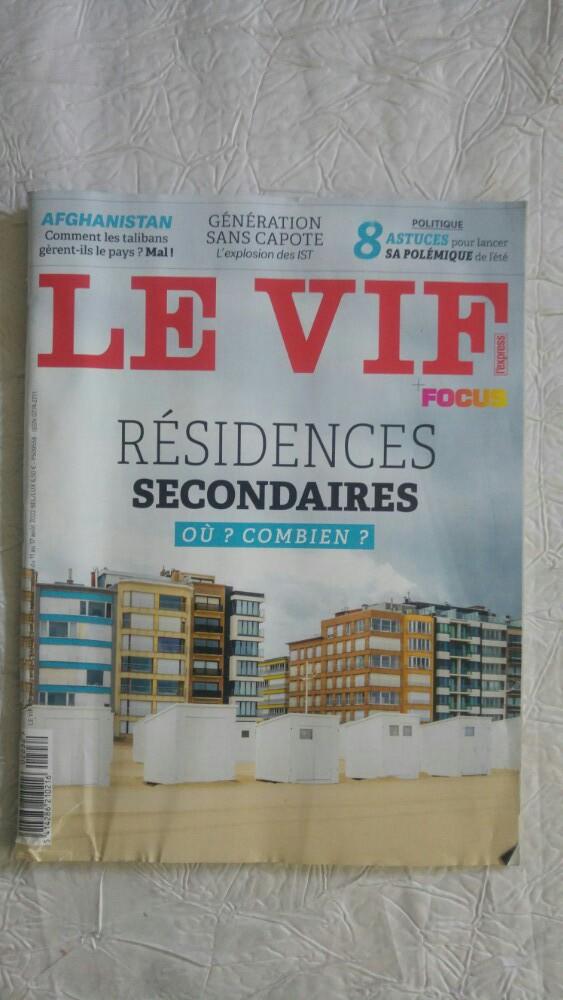 Revue reilure le vif 11-17 aout 2022, Livres, Journaux & Revues, Enlèvement, Comme neuf
