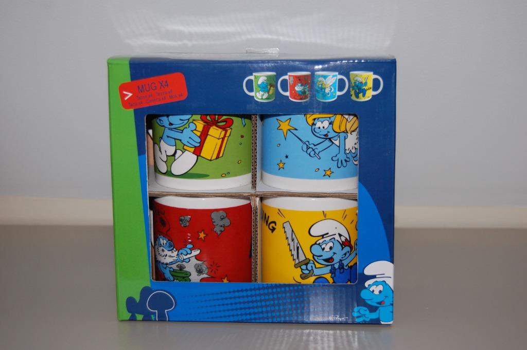 Collection de tasses schtroumpfs  Smurfen kopjes  PEYO, Collections, Schtroumpfs, Comme neuf, Bande dessinée, Différents Schtroumpfs